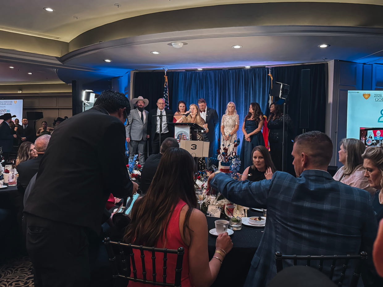 Boots for Troops Awards Gala Golden Heart Presentation 2026 Dock Line Magazine