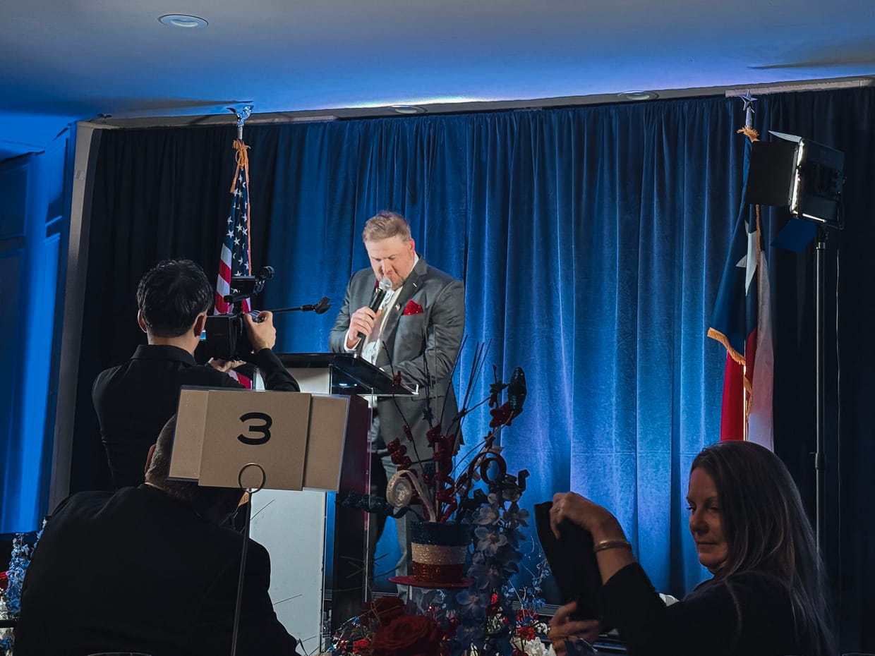 Jimmy Rogers Speaking at the 2026 Boots & Suits Gala for Boots for Troops Event